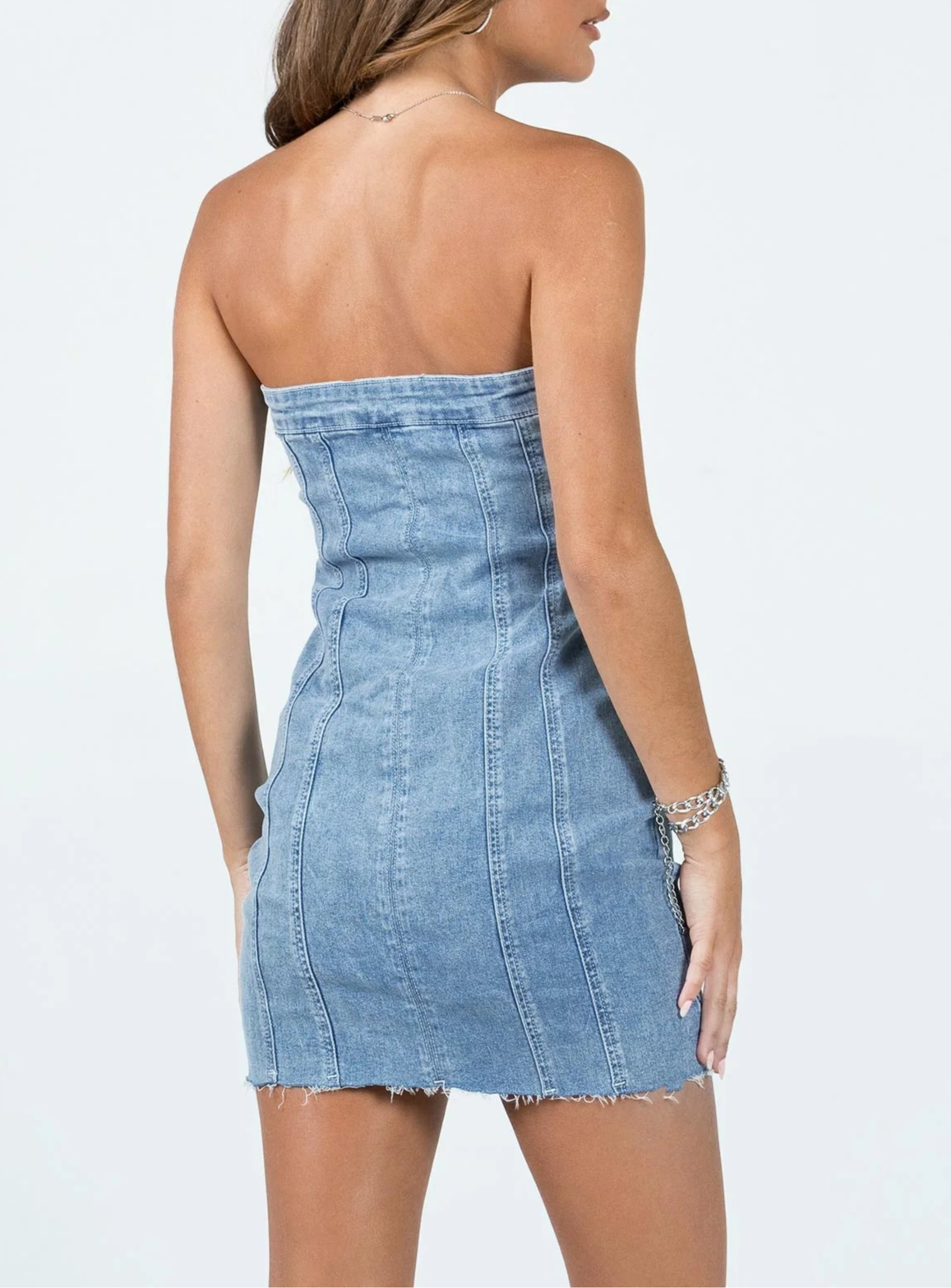 Rachel Denim Mini Dress