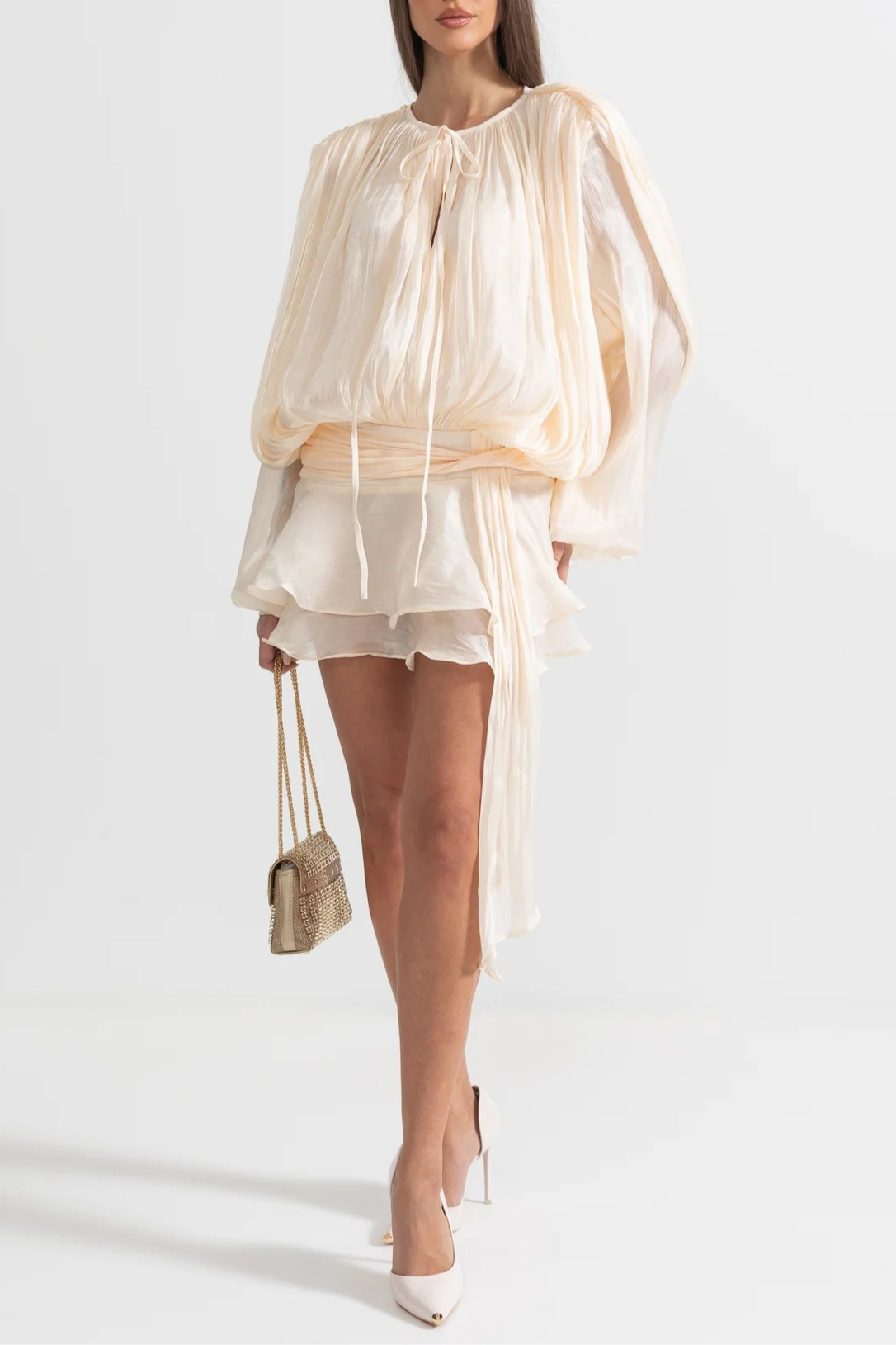 Sienna Ruffled Mini Dress
